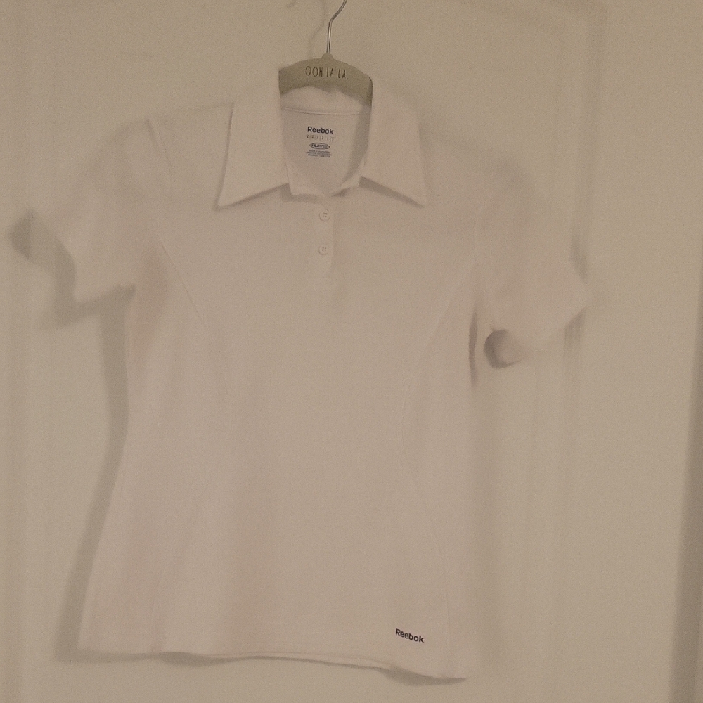 Reebok Women's Classic White Button Down Shirt
